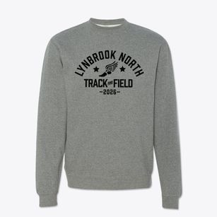 Lynbrook North Middle School Track and Field Crewneck Sweatshirt