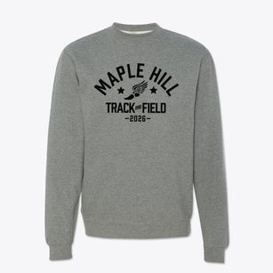 Maple Hill Middle School Track and Field Crewneck Sweatshirt