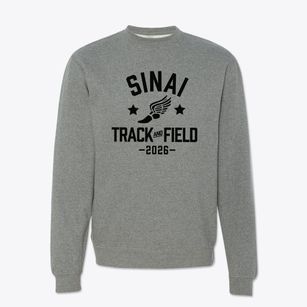 Sinai Academy Track and Field Crewneck Sweatshirt