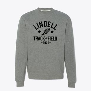 Lindell Elementary School Track and Field Crewneck Sweatshirt