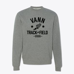 Vann Elementary School Track and Field Crewneck Sweatshirt