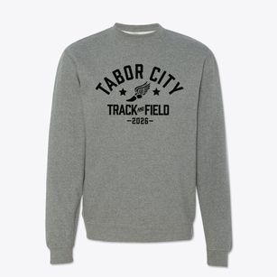 Tabor City Elementary School Track and Field Crewneck Sweatshirt