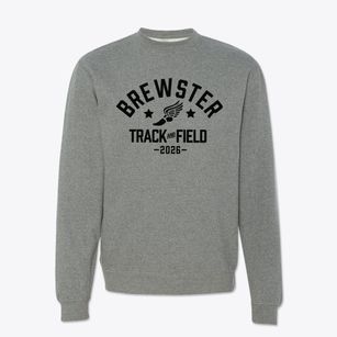 Brewster Middle School Track and Field Crewneck Sweatshirt