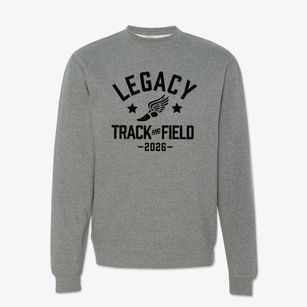 Legacy Prep Track and Field Crewneck Sweatshirt