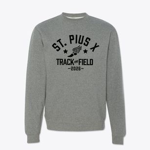 Saint Pius X School Track and Field Crewneck Sweatshirt