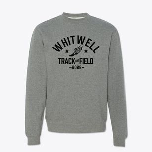 Whitwell Elementary School Track and Field Crewneck Sweatshirt