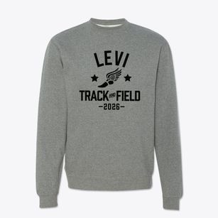 Levi Elementary School Track and Field Crewneck Sweatshirt