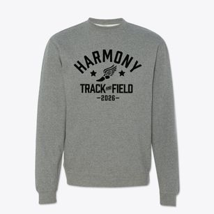 Harmony School Of Business Track and Field Crewneck Sweatshirt