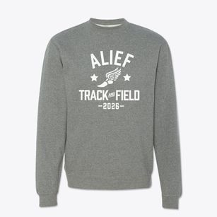 Alief Middle School Track and Field Crewneck Sweatshirt