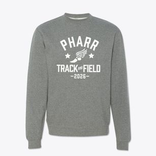 Pharr Elementary School Track and Field Crewneck Sweatshirt
