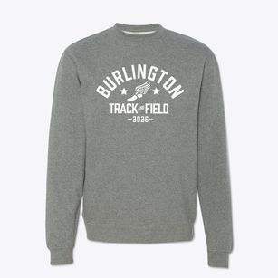Burlington High School Track and Field Crewneck Sweatshirt
