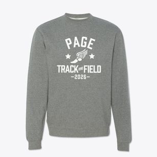 Page Private School Track and Field Crewneck Sweatshirt