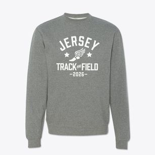 Jersey Christian School Track and Field Crewneck Sweatshirt