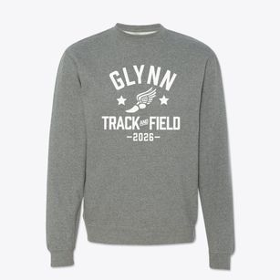 Glynn Academy Track and Field Crewneck Sweatshirt