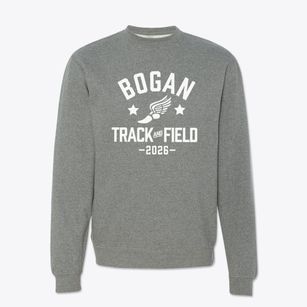 Bogan High School Track and Field Crewneck Sweatshirt