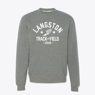 Langston Elementary School Track and Field Crewneck Sweatshirt