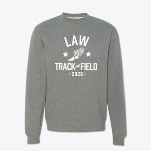 Law Middle School Track and Field Crewneck Sweatshirt