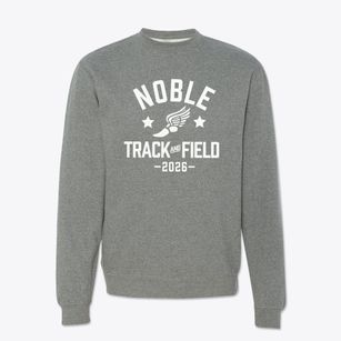 Noble Elementary School Track and Field Crewneck Sweatshirt
