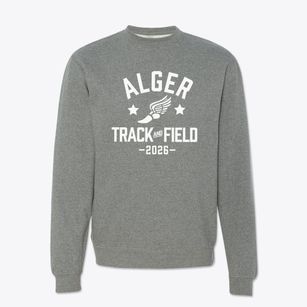 Alger Elementary School Track and Field Crewneck Sweatshirt