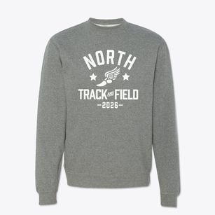 North High School Track and Field Crewneck Sweatshirt