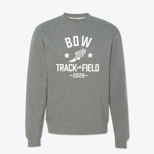 Bow Elementary School Track and Field Crewneck Sweatshirt