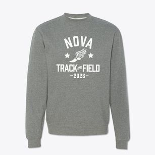 Nova Elementary School Track and Field Crewneck Sweatshirt
