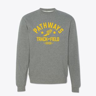 Pathways Learning Center Track and Field Crewneck Sweatshirt