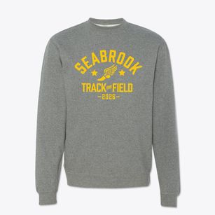 Seabrook Intermediate School Track and Field Crewneck Sweatshirt
