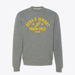Rena B Wright Primary School Track and Field Crewneck Sweatshirt