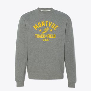 Montvue Elementary School Track and Field Crewneck Sweatshirt