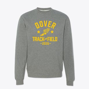 Dover High School Track and Field Crewneck Sweatshirt