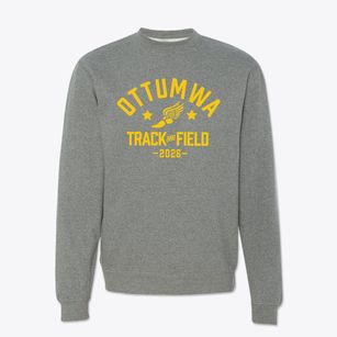 Ottumwa Christian School Track and Field Crewneck Sweatshirt