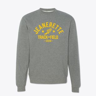 Jeanerette Middle School Track and Field Crewneck Sweatshirt