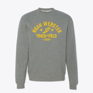 Noah Webster Academy Track and Field Crewneck Sweatshirt
