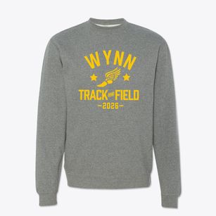 Wynn Elementary School Track and Field Crewneck Sweatshirt