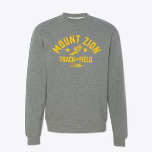 Mount Zion Christian Schools Track and Field Crewneck Sweatshirt