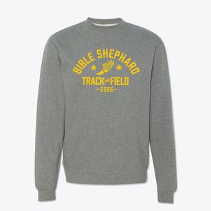Bible Baptist Shephard School Track and Field Crewneck Sweatshirt