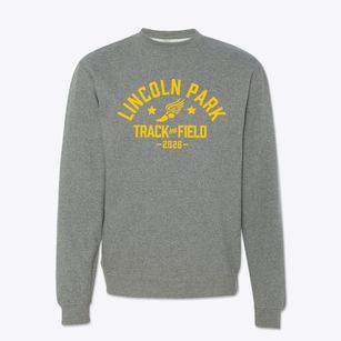 Lincoln Park School Ps 44 Track and Field Crewneck Sweatshirt
