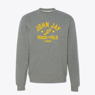 John Jay Middle School Track and Field Crewneck Sweatshirt
