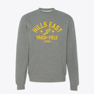Half Hollow Hills East High School Track and Field Crewneck Sweatshirt
