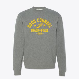 Academy O L Good Counsel High School Track and Field Crewneck Sweatshirt