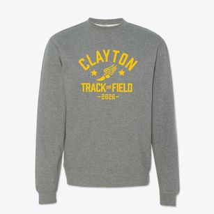 Clayton High School Track and Field Crewneck Sweatshirt