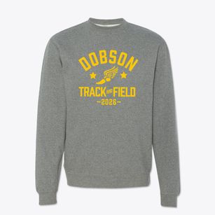 Dobson Elementary School Track and Field Crewneck Sweatshirt
