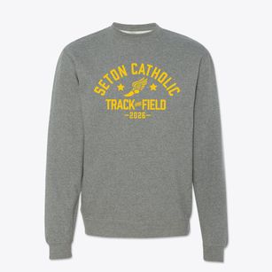 Seton Catholic School Track and Field Crewneck Sweatshirt