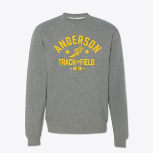 Anderson High School Track and Field Crewneck Sweatshirt