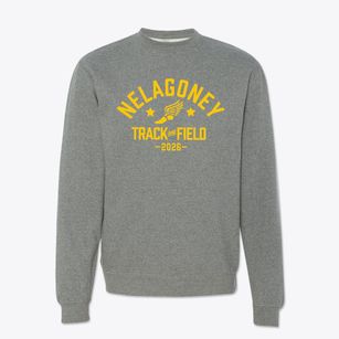Nelagoney High School Track and Field Crewneck Sweatshirt
