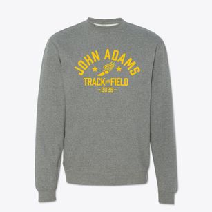 John Adams Elementary School 4 Track and Field Crewneck Sweatshirt