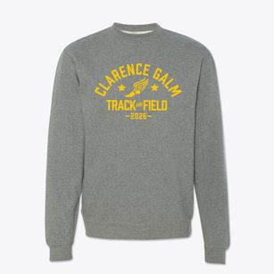Clarence Galm Elementary School Track and Field Crewneck Sweatshirt
