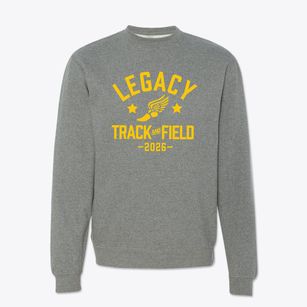 Legacy Christian Academy Track and Field Crewneck Sweatshirt