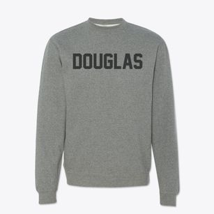 Douglas Wyoming Classic Block Crewneck Sweatshirt
